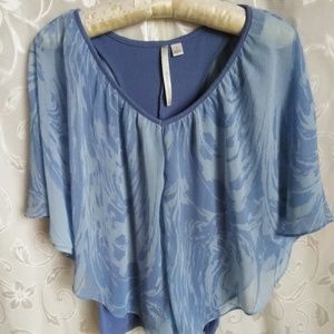 Lauren Conrad women blue top small